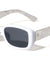 Crystal Color Temple Pattern Fashion Rectangle Butterfly Wholesale Sunglasses