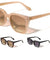 Side Frame Glitter Accent Fashion Oversized Cat Eye Wholesale Sunglasses