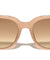 Side Frame Glitter Accent Fashion Oversized Cat Eye Wholesale Sunglasses