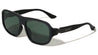 Art Deco Hinge Accent Modern Squared Aviators Wholesale Sunglasses