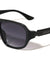 Art Deco Hinge Accent Modern Squared Aviators Wholesale Sunglasses