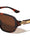 Art Deco Hinge Accent Modern Squared Aviators Wholesale Sunglasses