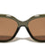 Art Deco Hinge Temple Stud Accent Fashion Butterfly Wholesale Sunglasses