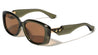 Art Deco Hinge Temple Stud Accent Fashion Butterfly Wholesale Sunglasses