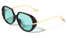 Color Lens Side Frame Shield Fashion Butterfly Wholesale Sunglasses
