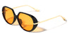 Color Lens Side Frame Shield Fashion Butterfly Wholesale Sunglasses