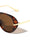 Color Lens Side Frame Shield Fashion Butterfly Wholesale Sunglasses