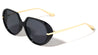 Color Lens Side Frame Shield Fashion Butterfly Wholesale Sunglasses