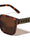 Line Pattern Temple Accent Oversized Squared Butterfly Wholesale Sunglasses