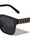Line Pattern Temple Accent Oversized Squared Butterfly Wholesale Sunglasses