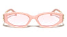 Geometric Hinge Accent Fashion Wide Butterfly Wholesale Sunglasses