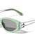 Geometric Hinge Accent Fashion Wide Butterfly Wholesale Sunglasses