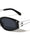 Geometric Hinge Accent Fashion Wide Butterfly Wholesale Sunglasses