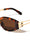 Geometric Hinge Accent Fashion Wide Butterfly Wholesale Sunglasses