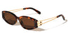 Geometric Hinge Accent Fashion Wide Butterfly Wholesale Sunglasses