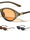 Two Bracket Temple Accent Retro Oval Cat Eye Wholesale Sunglasses
