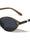 Pearl Temple Accent Retro Fashion Oval Wholesale Sunglasses