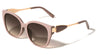 Leaf Shape Temple Accent Fashion Oversized Cat Eye Wholesale Sunglasses