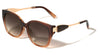 Leaf Shape Temple Accent Fashion Oversized Cat Eye Wholesale Sunglasses