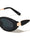 Leaf Shape Temple Accent Fashion Oval Cat Eye Wholesale Sunglasses
