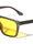 Art Deco Temple Accent Flat Top Square Wholesale Sunglasses