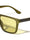Art Deco Temple Accent Flat Top Square Wholesale Sunglasses