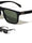 Soft Rubber Coating Geometric Hinge Accent Square Wholesale Sunglasses