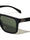 Soft Rubber Coating Geometric Hinge Accent Square Wholesale Sunglasses