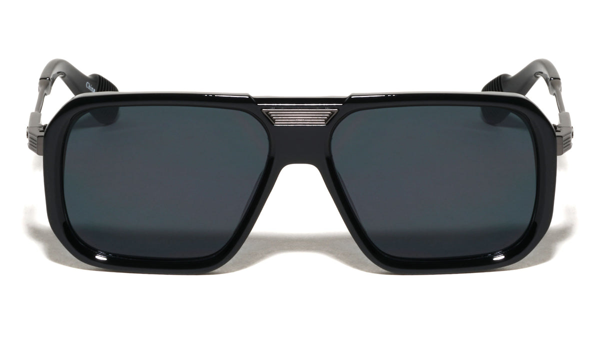 Art Deco Modern Squared Aviators Wholesale Sunglasses