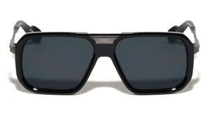 Art Deco Modern Squared Aviators Wholesale Sunglasses