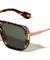 Art Deco Modern Squared Aviators Wholesale Sunglasses