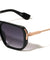 Art Deco Modern Squared Aviators Wholesale Sunglasses