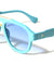 Three Dot Temple Accent Modern Tear Aviators Wholesale Sunglasses
