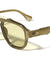 Three Dot Temple Accent Modern Tear Aviators Wholesale Sunglasses