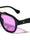 Three Dot Temple Accent Modern Tear Aviators Wholesale Sunglasses