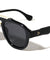 Three Dot Temple Accent Modern Tear Aviators Wholesale Sunglasses