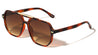 Frontal Metal Accent Geometric Modern Aviators Wholesale Sunglasses
