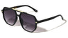 Frontal Metal Accent Geometric Modern Aviators Wholesale Sunglasses