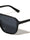 One Piece Shield Lens Modern Rectangle Aviators Wholesale Sunglasses