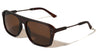 Solid Nose Bridge Modern Square Aviators Wholesale Sunglasses