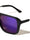 Solid Nose Bridge Modern Square Aviators Wholesale Sunglasses
