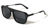Solid Nose Bridge Modern Square Aviators Wholesale Sunglasses