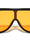 One Piece Shield Lens Modern B Frame Aviators Wholesale Sunglasses