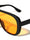 One Piece Shield Lens Modern B Frame Aviators Wholesale Sunglasses