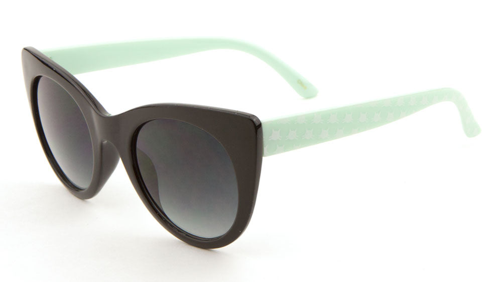 Cat Eye Cat Face Pattern Wholesale Bulk Sunglasses