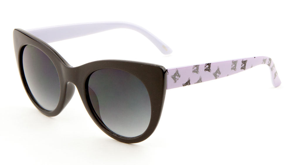 Cat Eye Cat Face Pattern Wholesale Bulk Sunglasses