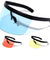 Shield Visor Color Lens Wholesale Sunglasses