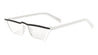 Thin Brow Fashion Clear Lens Wholesale Bulk Glasses