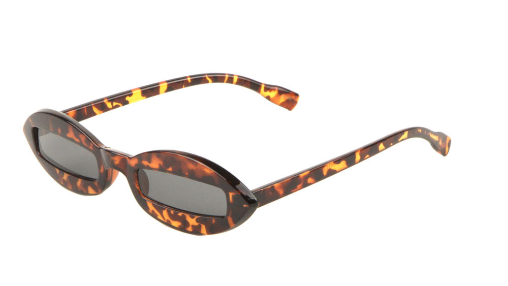 Almond Cat Eye Rectangle Lens Wholesale Sunglasses