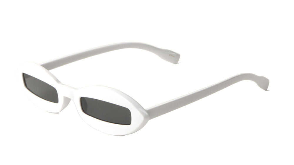 Almond Cat Eye Rectangle Lens Wholesale Sunglasses